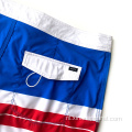 Fitness-trainingsshort met trekkoord en elastische taille voor heren